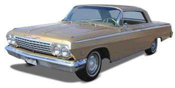 854246 1/25 62 CHV IMPALA HRDT