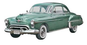 854254 1/25 '50 Oldsmobile Coupe 2N1