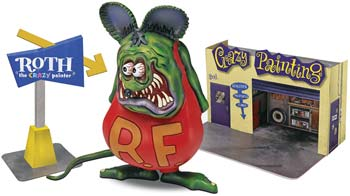 856732 1/25 Rat Fink w/Diorama by Revell