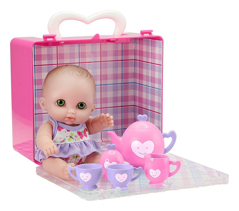 8.5" Lil' Cutesies Tea Set Play and Doll