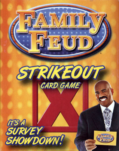 895 Family Feud Strike Out Card Game by Endless Games