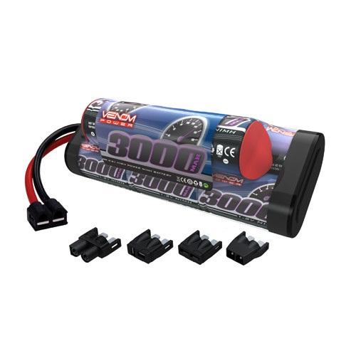8C 9.6V 3000mAh NiMH Hump Battery w/UNI Connector