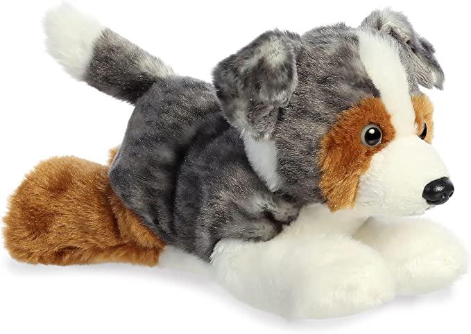 8" Australian Shepherd Dog Plush