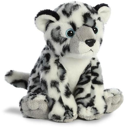 8 Inch Destination Nation Snow Leopard Plush Stuffed Animal by Aurora