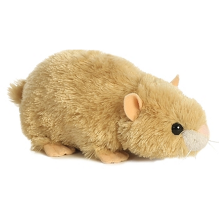 8 Inch Mini Flopsie Hamster Plush Stuffed Animal by Aurora