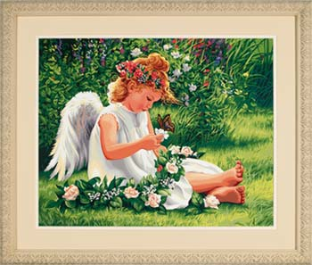 91312 DARLING ANGEL PBN 20X16