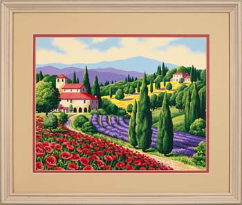 91317 TUSCAN SCENE Paint By Number 14X11