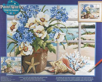 91360 Seaside Still Life PBN 20x16"