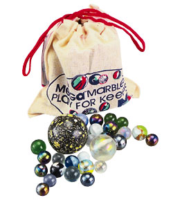 93808 POUCH W/MARBLES & RULES