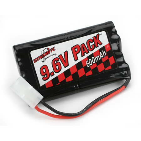9.6V 8-Cell 600mAh NiCd Toy Pack