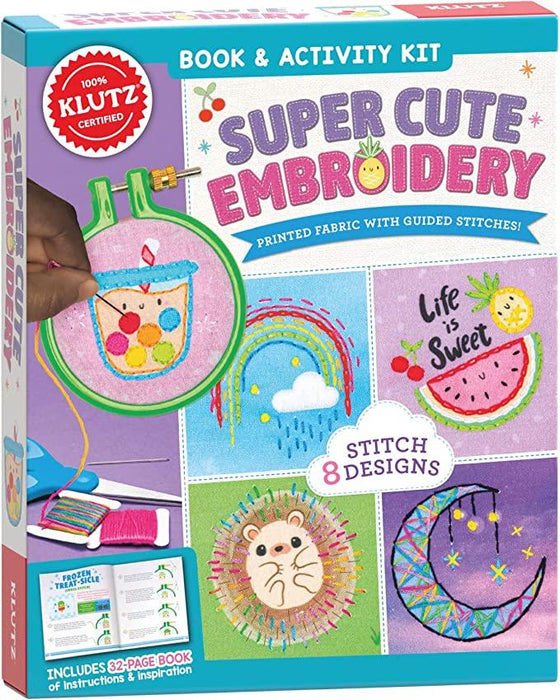 9781338826166 Super Cute Embroidery