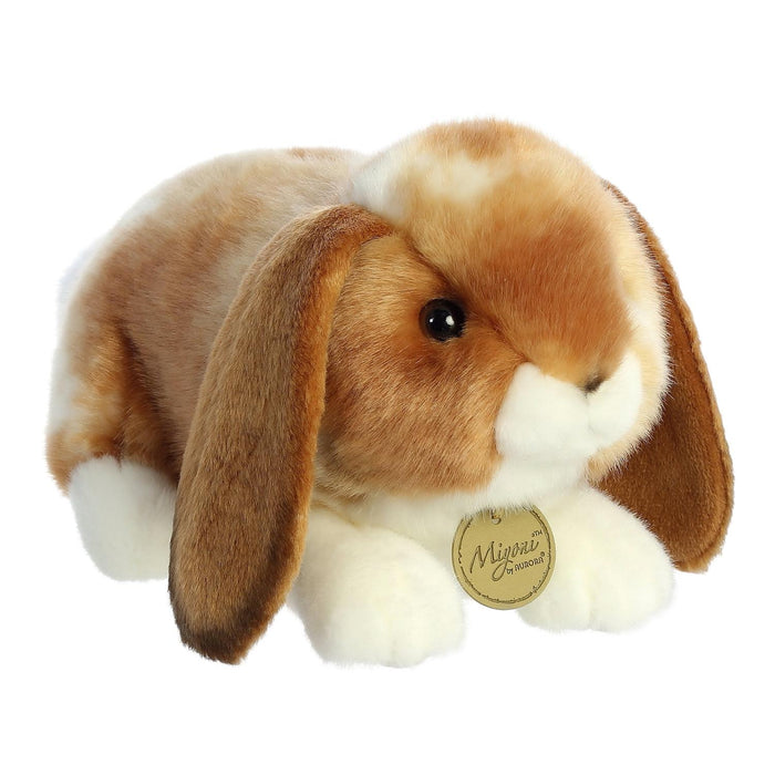 9" Holland Lop Rabbit Tan Plush