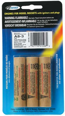 A8-3 Model Rocket Engine