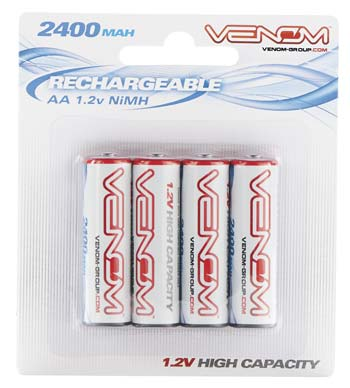 AA NiMH 2400mAh Rechargeable B