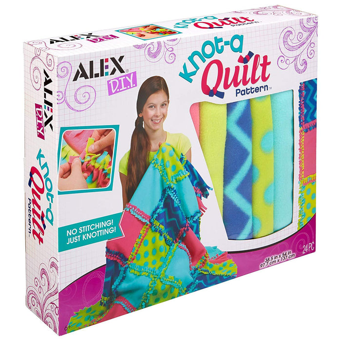 ALEX DIY Knot-A-Quilt Pattern