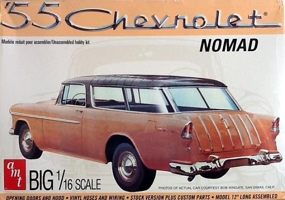 AMT1005/06 1/16 1955 Chevy Nomad Wagon