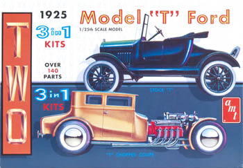 AMT626 1/25 25 Model T Ford