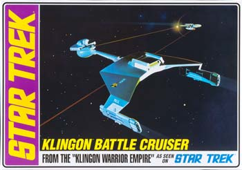 AMT720/12 1/650 Star Trek Klingon Battle cruiser