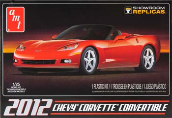 AMT733L/12 1/25 12 Chevy Corvette Convertible