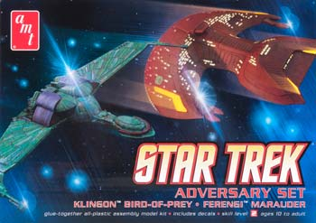 AMT752/12 Star Trek 2pc Adversary Set