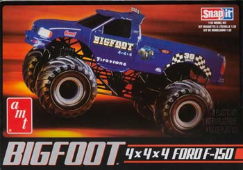 AMT805/12 1/32 Big Foot Monster Truck Snap