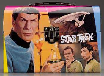 AMT810/06 1/12 Star Trek Mr. Spock Lunch Box Tin