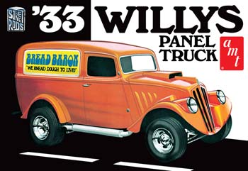 AMT879/12 1/25 1933 Willys Panel