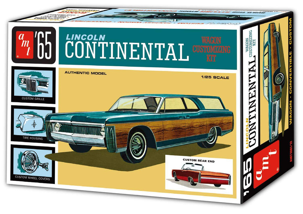 AMT 1081 1965 Lincoln Continental 1/25 Plastic Model Kit
