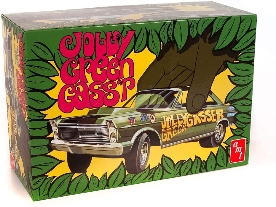 AMT 1965 Ford Galaxie Jolly Green Gasser 1:25 Scale Model Kit