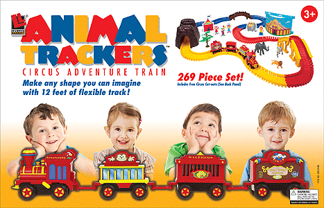 ANIMAL TRACKERS CIRCUS TRAIN