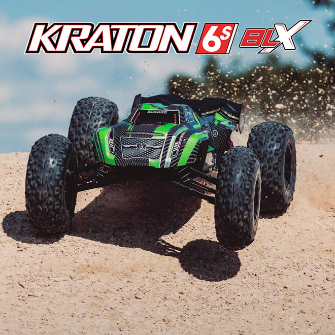 AR106005 Kraton 6S BLX 1/8 4WD Speed Monster RTR Green