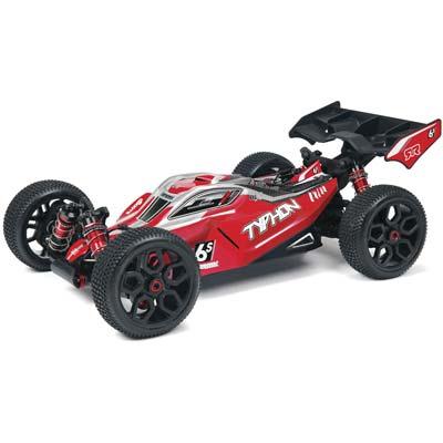 AR106013 Typhon 4WD RTR Red/Black BLX 6S - 60 MPH!
