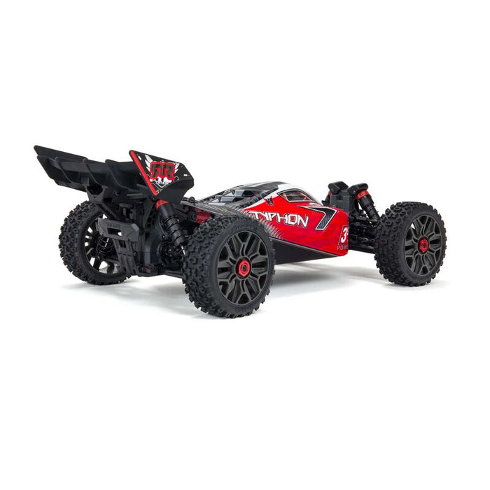 Arrma Typhon 4x4 3S BLX 1/8 Buggy RTR, Red