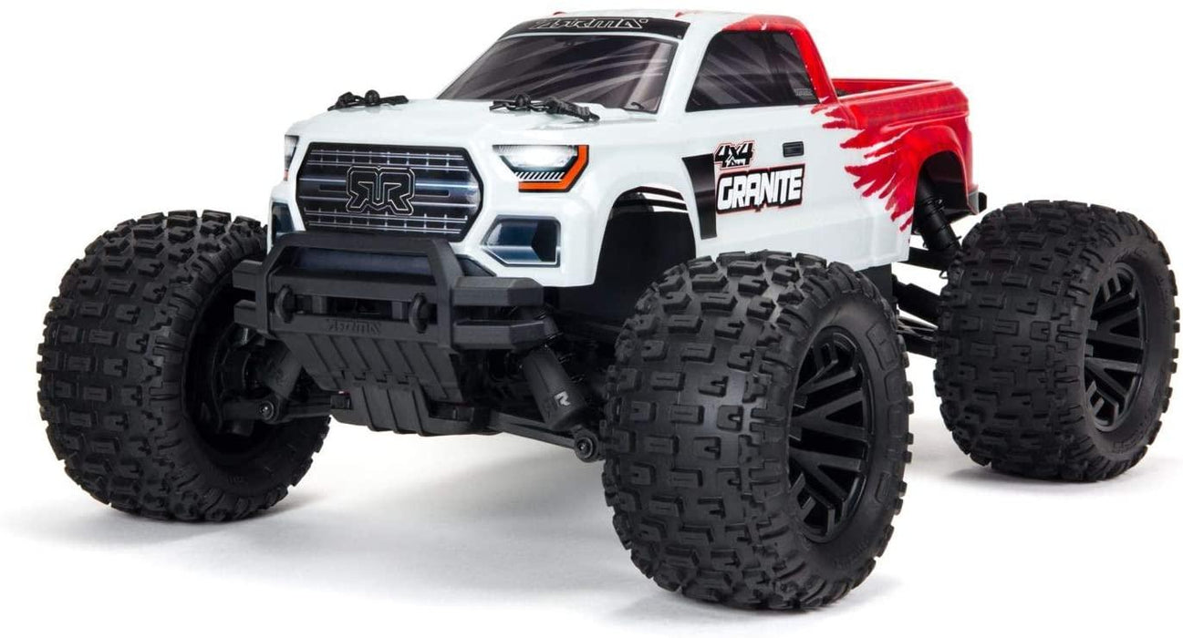 ARRMA 4202V3T2 Granite 4X4 Mega Brushed 1/10th 4wd MT Red