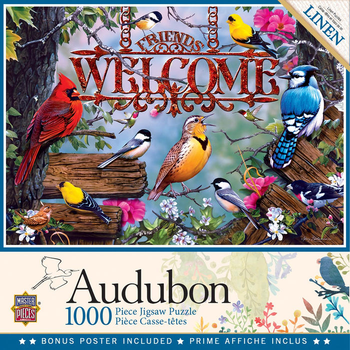 AUDUBON - PERCHED 1000 PIECE JIGSAW PUZZLE