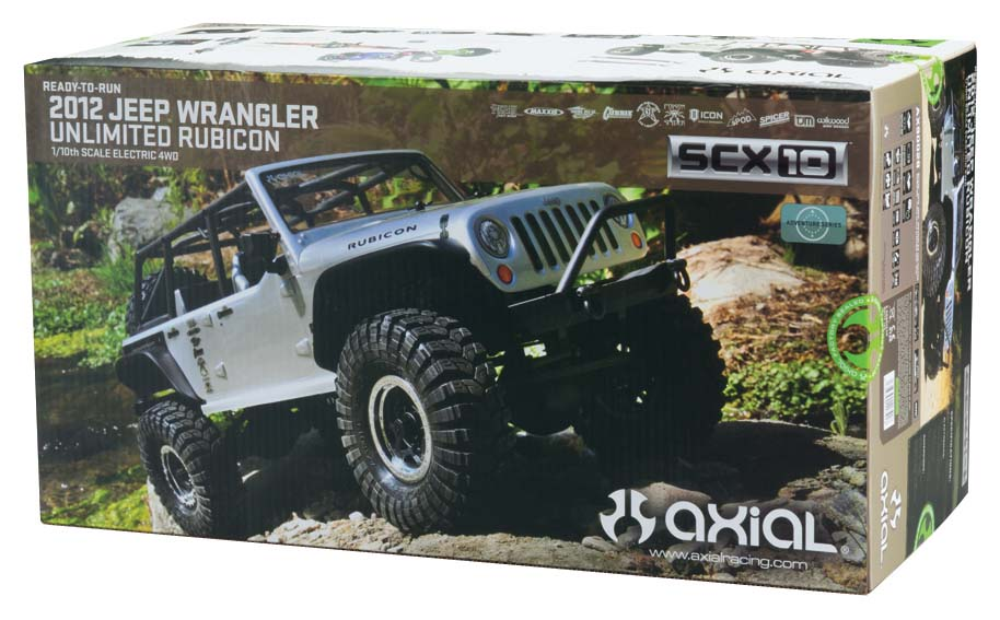 AX90028 SCX10 12 Jeep Wrangler Rubicon 1 10 4WD Ready to Run