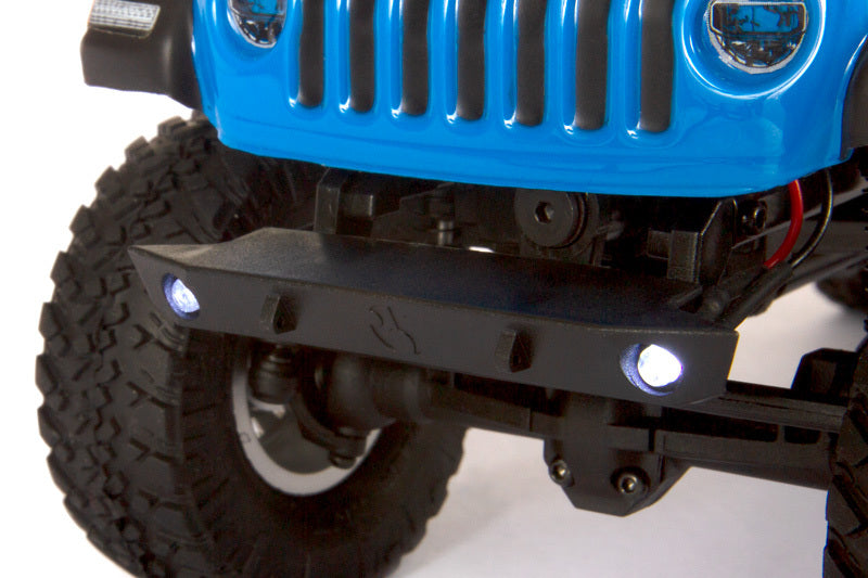 Axial 1/24 SCX24 Jeep JT Gladiator 4WD Rock Crawler Brushed RTR, Blue