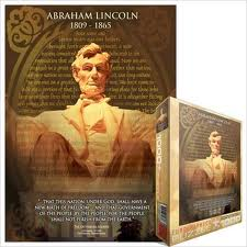 Abraham Lincoln 1000pc puzzle