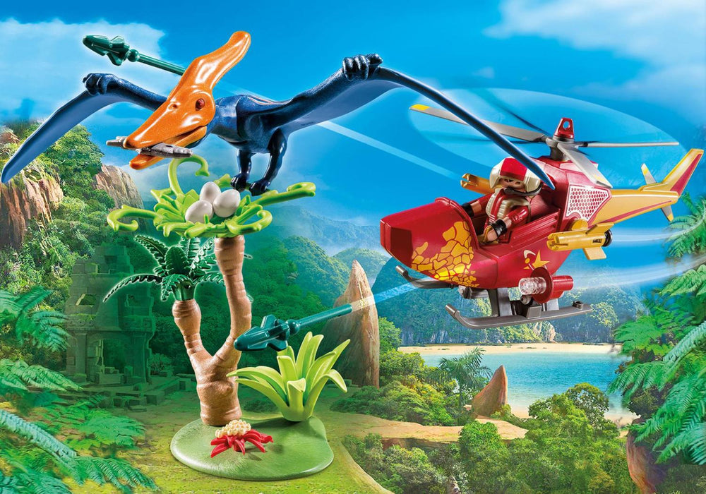 Adventure Copter with Pterodactyl