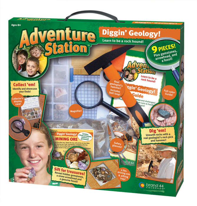 Adventure Station 'Diggin Geology' Rock Collection Kit