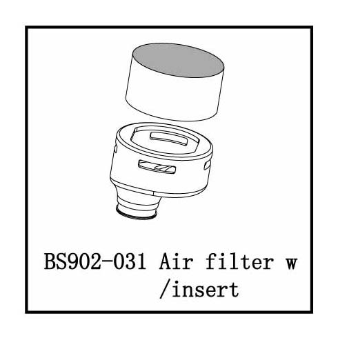 Air Filter w.Insert Caldera Filter