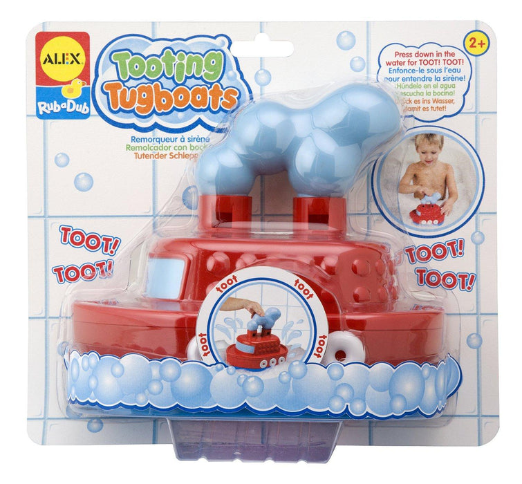 Alex Bath Tub Toy: Tooting Tugboat