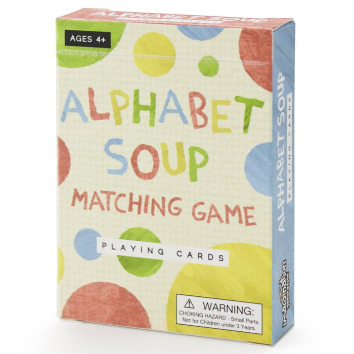 Alphabet Soup Matching Card Game