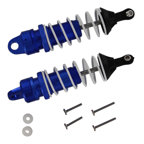 Aluminum Shock Absorbers, Blue (2pcs) ~
