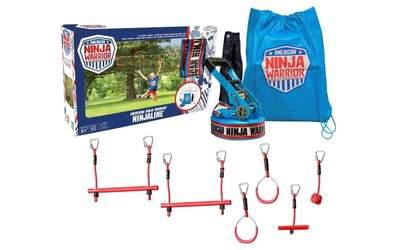 American Ninja Warrior 34 ft Ninja Line Seti — Adventure Hobbies & Toys