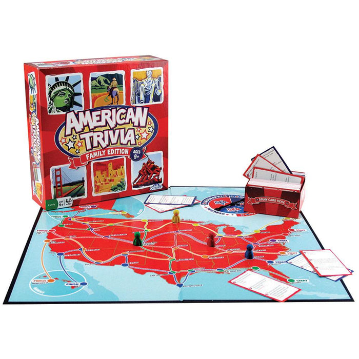 American Trivia: Family Edition Board Game