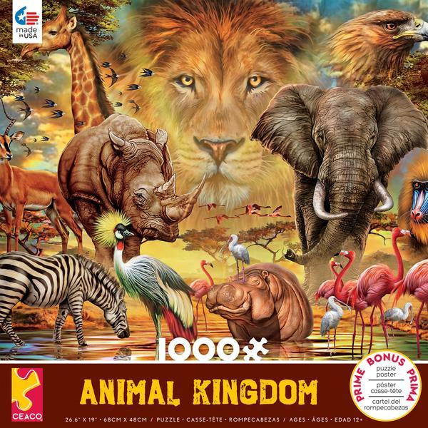 Animal Kingdom 1000pc Puzzle-King Sky