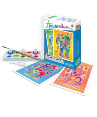 Aquarellum Watercolor Mini Elephants Painting Kits
