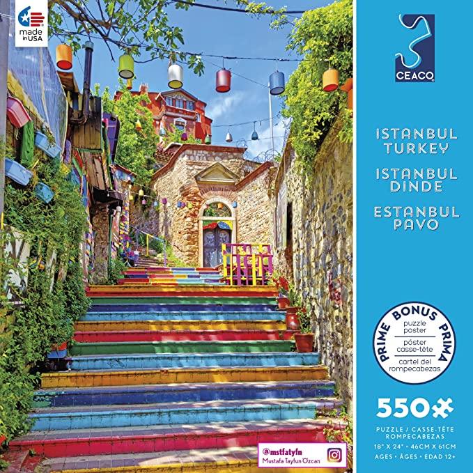 Around the World: Istanbul Turkey 550pc Puzzle