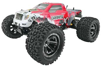 Arrama Granite BLX Red Truck 2WD Truck